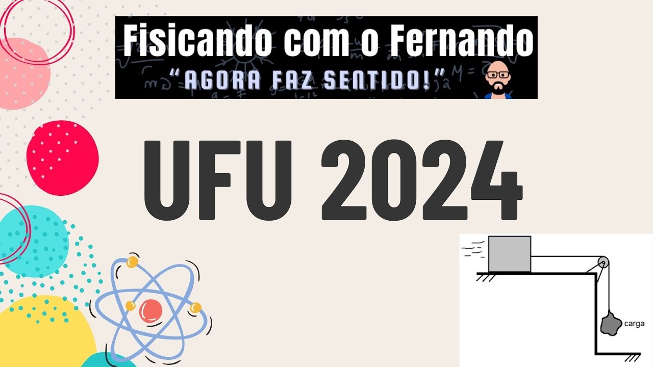 UFU 2024 | Um sistema de engrenagens emprega um bloco que é acoplado a uma carga por meio...