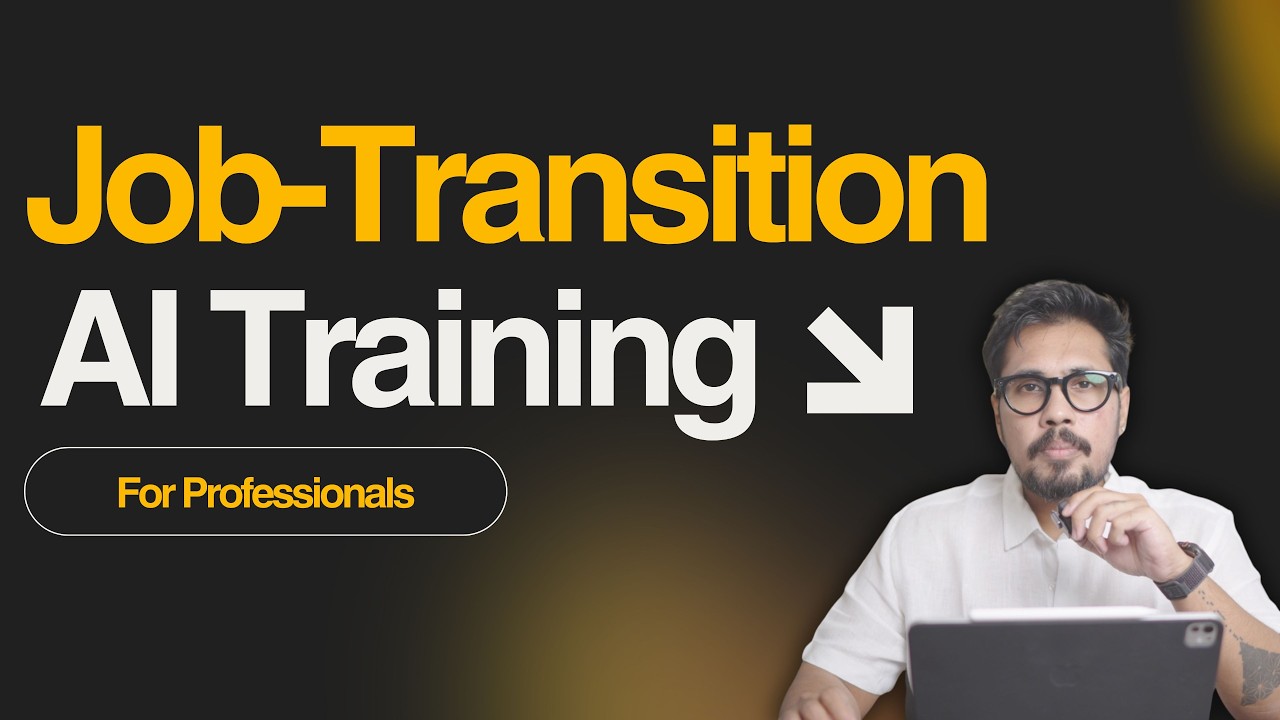 Best Job-Transition AI Course for Working Professionals | Portfolio Building AI Course