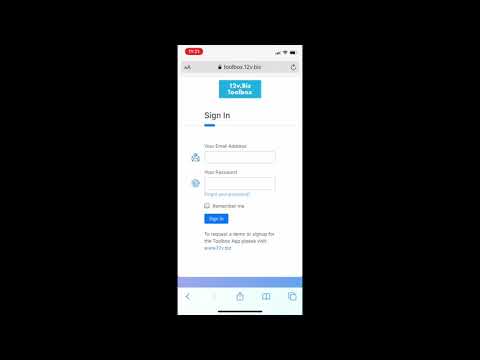 Video thumbnail: iPhone — save the Toolbox to your iOS home screen