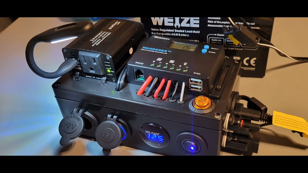 Diy Solar Generator build compared to goal Zero. Total Cost $250