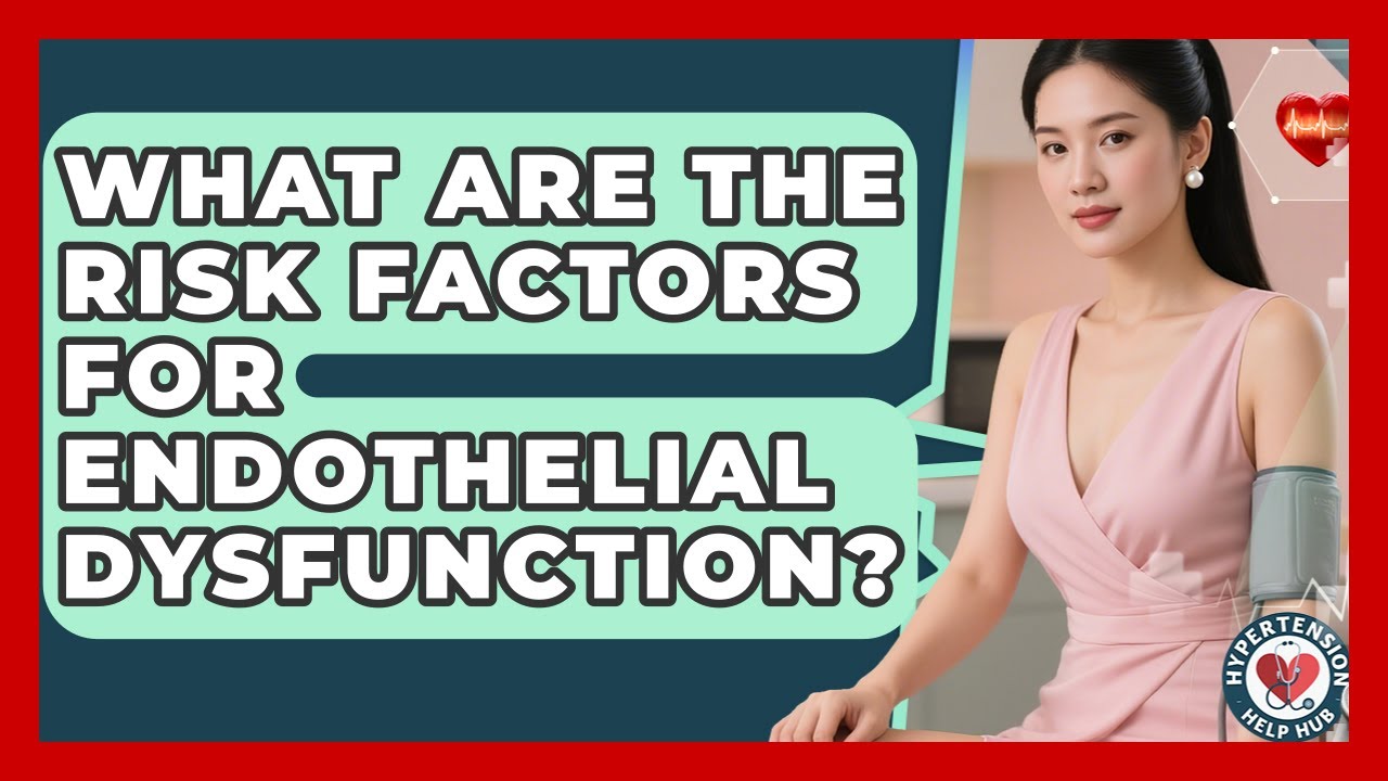 What Are The Risk Factors For Endothelial Dysfunction? - Hypertension Help Hub