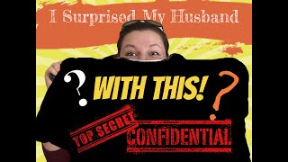 I Surprised My Husband With a Gag Gift Shirt!!!