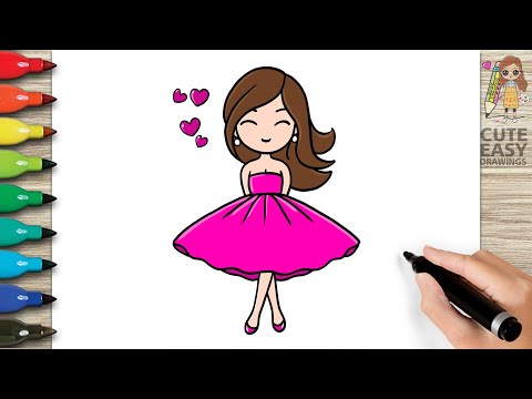 Learn How to Draw Barbie Doll Castle (Barbie) Step by Step : Drawing  Tutorials