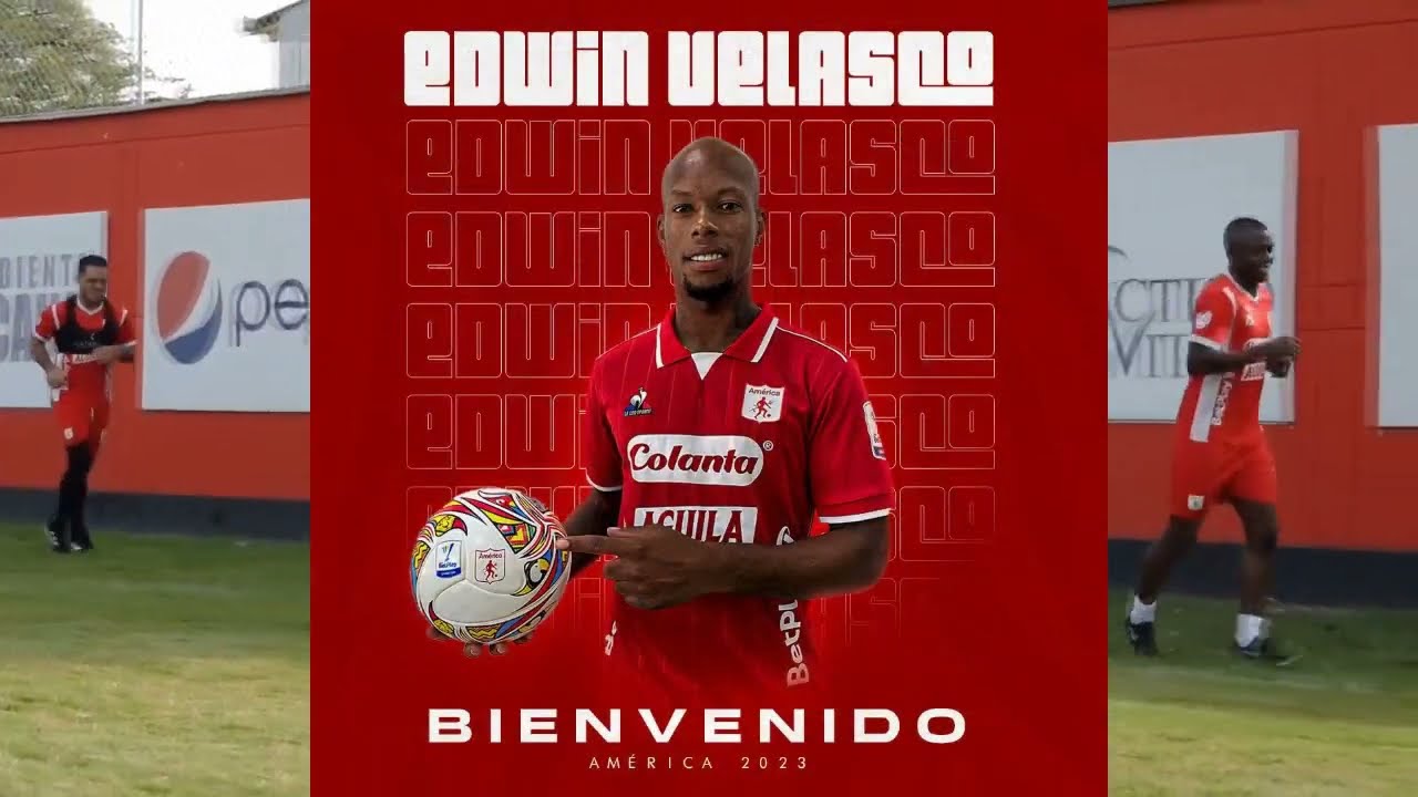 👹🔴 EDWIN VELASCO ES NUEVO JUGADOR DEL AMÉRICA DE CALI | Fichajes y ...