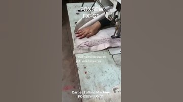 Carpet Tufting Machine