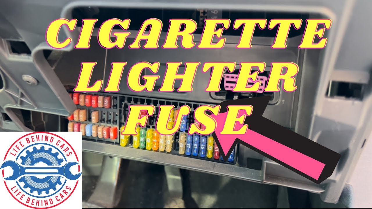 seat ibiza cigarette lighter Seat Ibiza Petrol 2010-2015 Cigarette Lighter Fuse Location