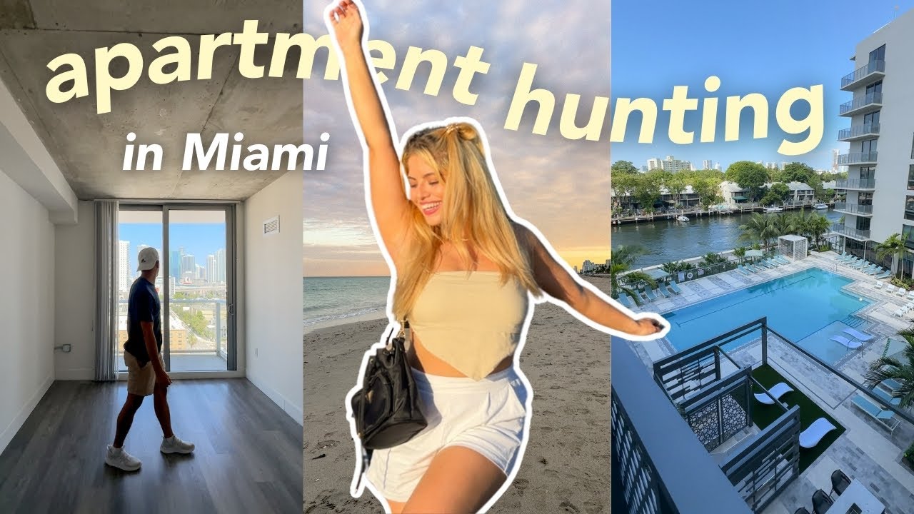 Apartment hunting in Miami & touring 4 apartments | Miami Diaries ♡