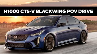 1000 Horsepower Cadillac CT5-V Blackwing \/\/ POV Test Drive \/\/ H1000 by Hennessey