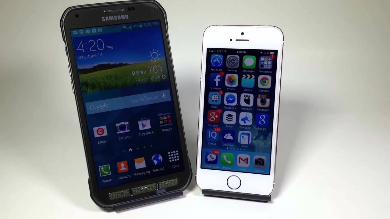 Samsung Galaxy S5 Active vs. 5S Comparison Review - Business 2 Community