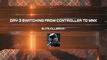 LiFETiME CONTROLLER PLAYER SWiTCHES TO MNK- DAY 3- MW2- KNOCKOUT- PS5
