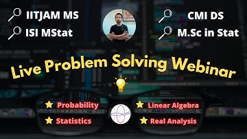 Problem Solving Session 2 | For ISI MStat, IIT JAM Stat, CMI Data Science | Cheenta Statistics