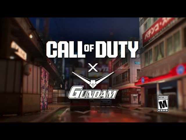 CALL OF DUTY X GUNDAM – COLLABORATION TRAILER class=