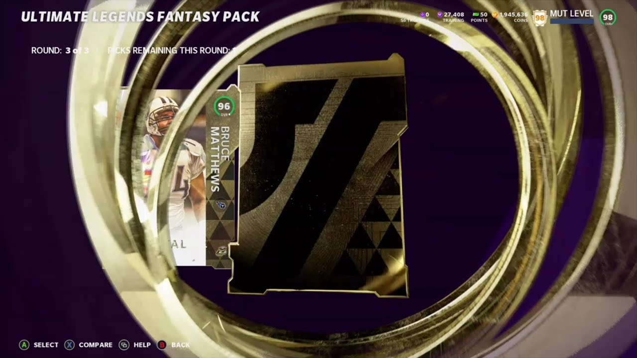 Ultimate Legend Fantasy Pack Opening! Are They Still Juiced? Madden21