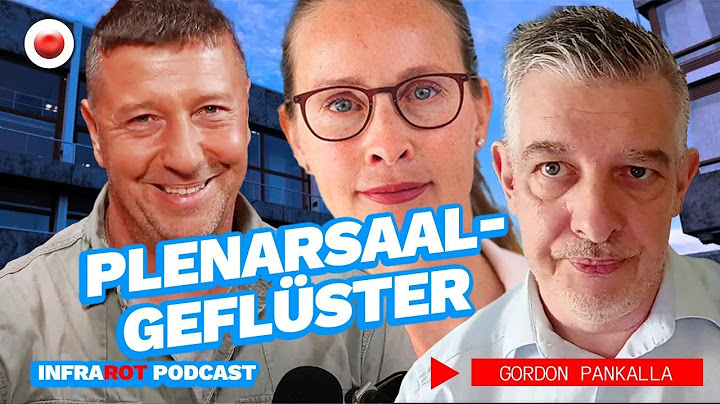 Plenarsaalgeflüster - Politik hinter den Kulissen | InfraRot PODCAST