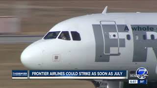 Summer strike threat looms at Frontier Airlines; pilots say it's a last resort