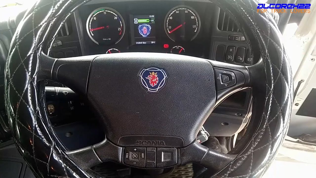 2010 Scania P360 Euro5 Startup