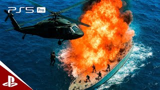 USA Navy Attacks Russian Ship | Ultra Graphics PS5 Pro 4K