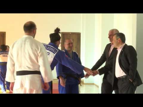 მინისტრი ძიუდოს ნაკრებს შეხვდა და თბილისის გრან პრიზე წარმატება უსურვა