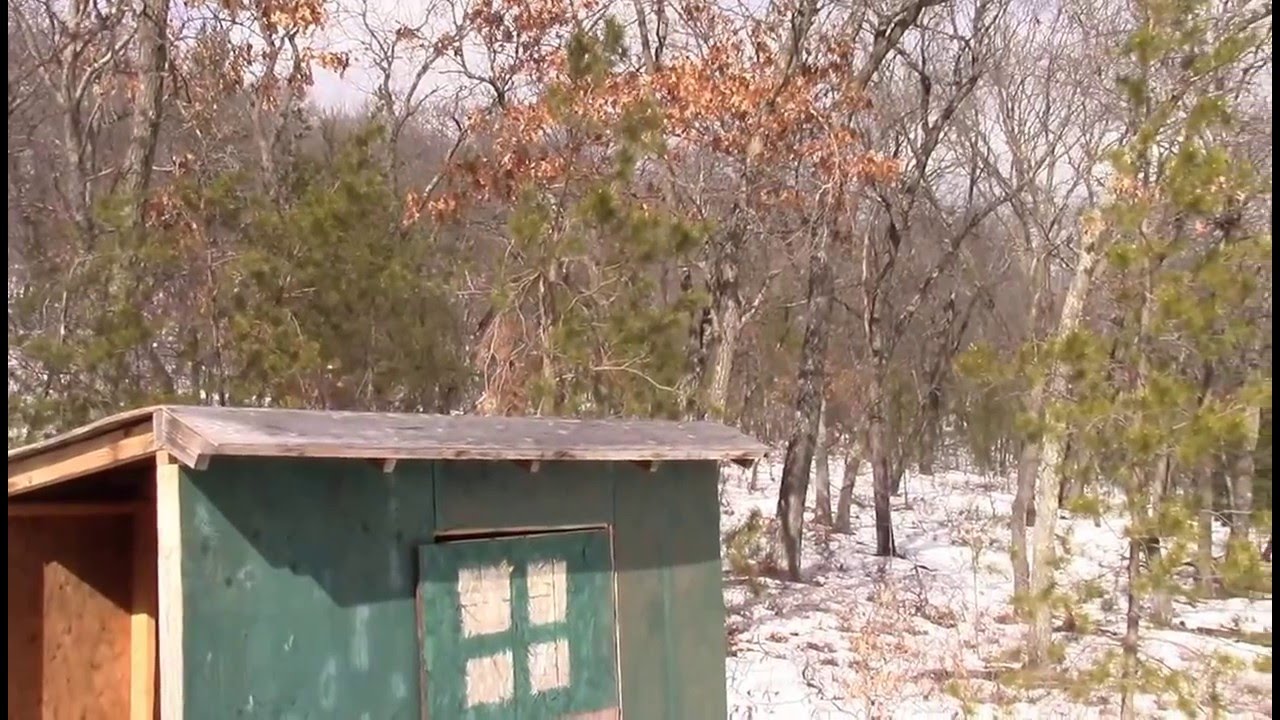 The Off Grid Cabin - Our First Night! - YouTube