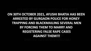 GIRL WHO FILED SERIAL FALSE RAPE CASES IN GURGAON