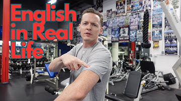 Learn Real-Life English at the Gym 🏋️‍♂️ Muscles, Equipment & Expressions | Comprehensible Input