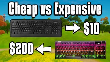 $10 Amazon Keyboard vs $200 SteelSeries Apex Pro! - Which Is Better?