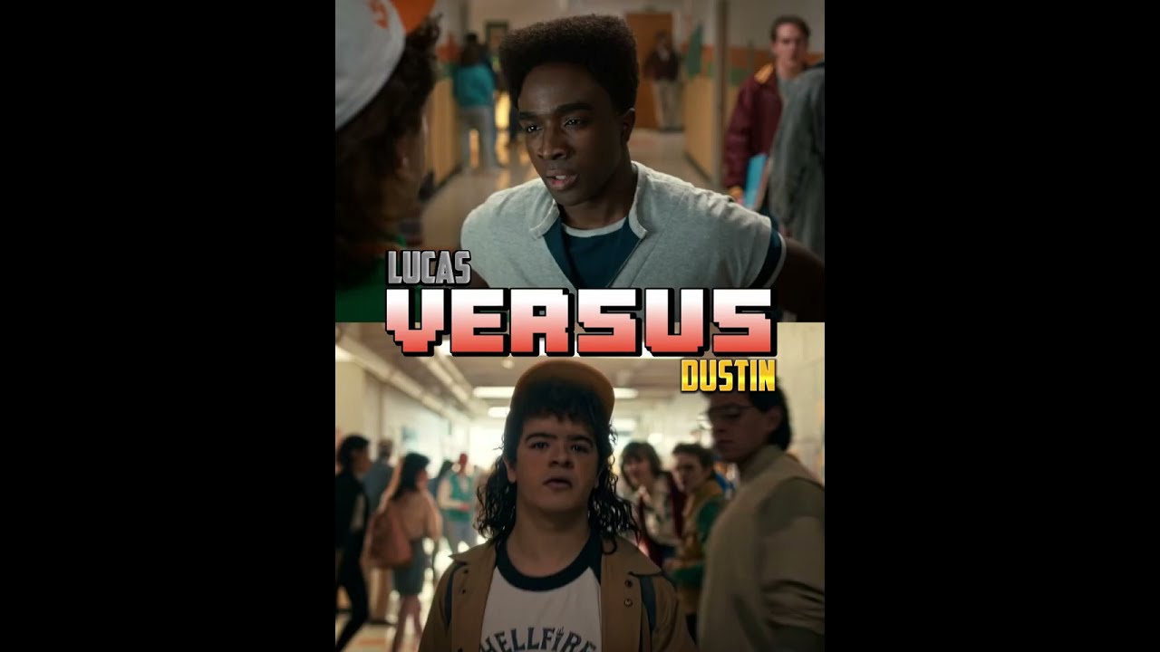Lucas Sinclair (s5 prime) VS Stranger Things (Only Humans)