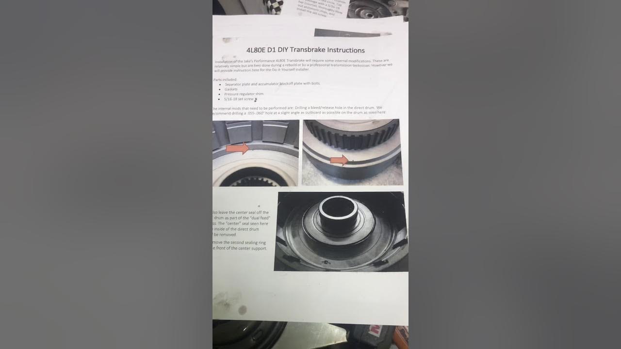 Jakes Performance DIY Trans Brake install tips D1 YouTube