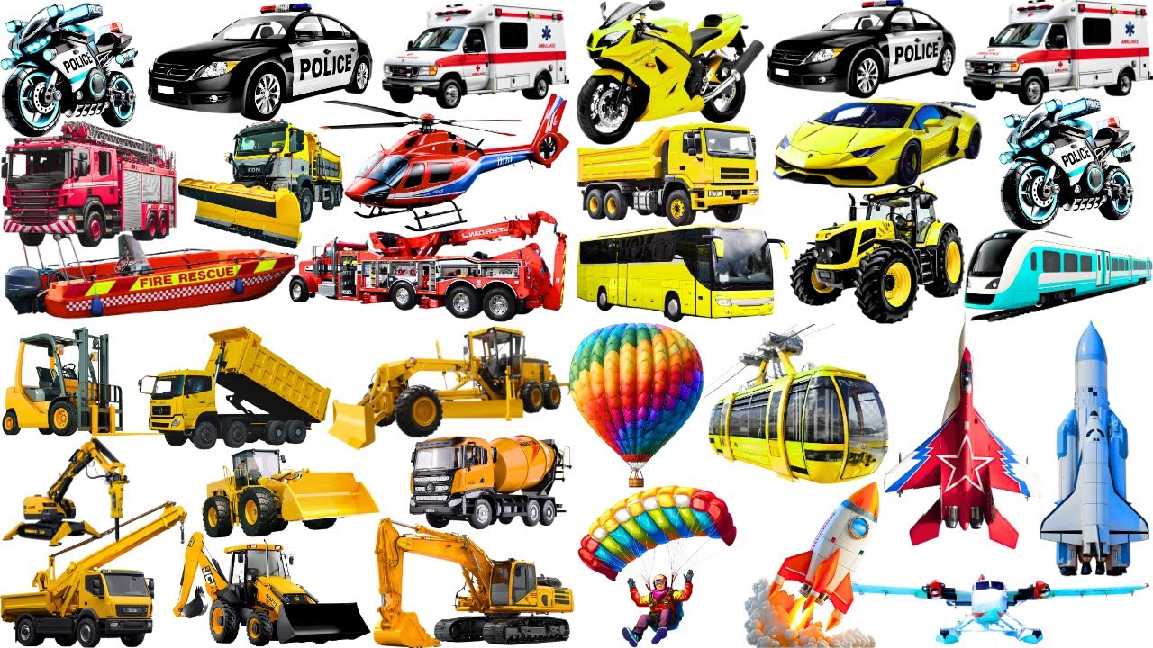 Vehicle Names | Learn 50 Vehicle Names in English with sounds | Vehicles Vocabulary #vehiclesname