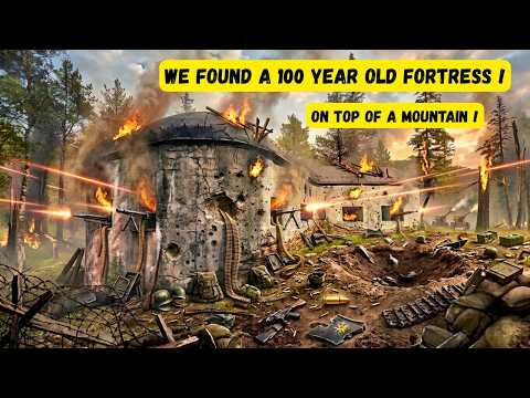 SECRET 100 Year Old Fortress Hidden Deep on a Mountain ! #SecretFortress #AbandonedFortress #lost