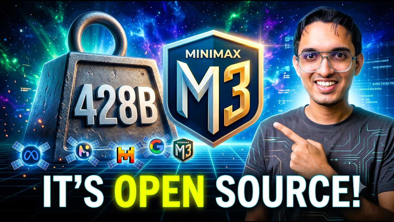 MiniMax M3 Weights Dropped: The 428B Open Source Beast is HERE
