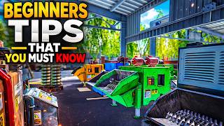 Beginner Tips You MUST Know in Recycling Center Simulator!