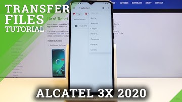 How to Transfer Files in Alcatel 3X 2020 – Move Data / Relocate Files