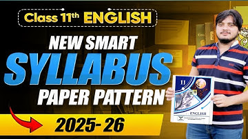 11th Smart/Short Syllabus🔥|Class 11 English Scheme/Guess|1st year English Paper Pattern Exam 2026
