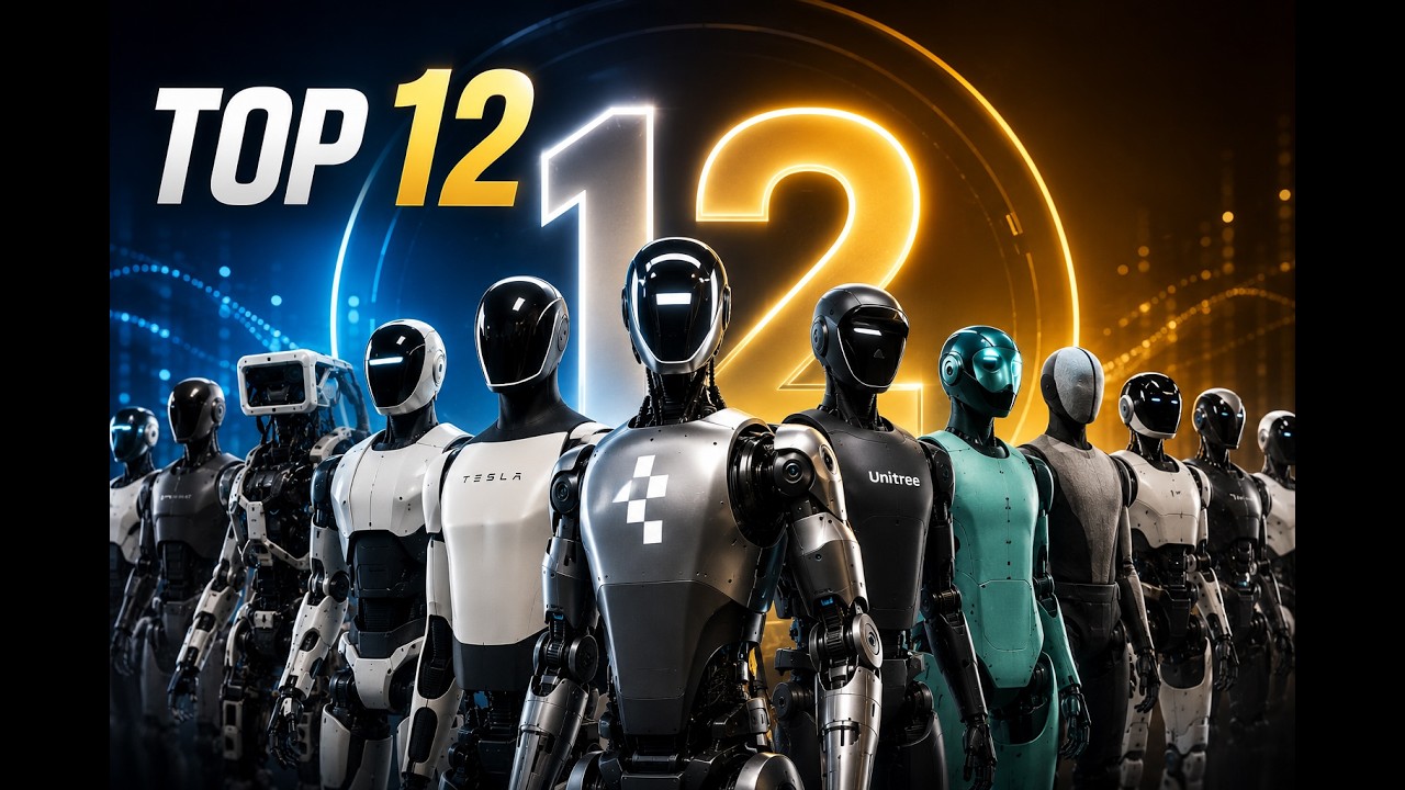 Ranking the Top 12 Humanoid Robots: Which One Is Winning the Race?
