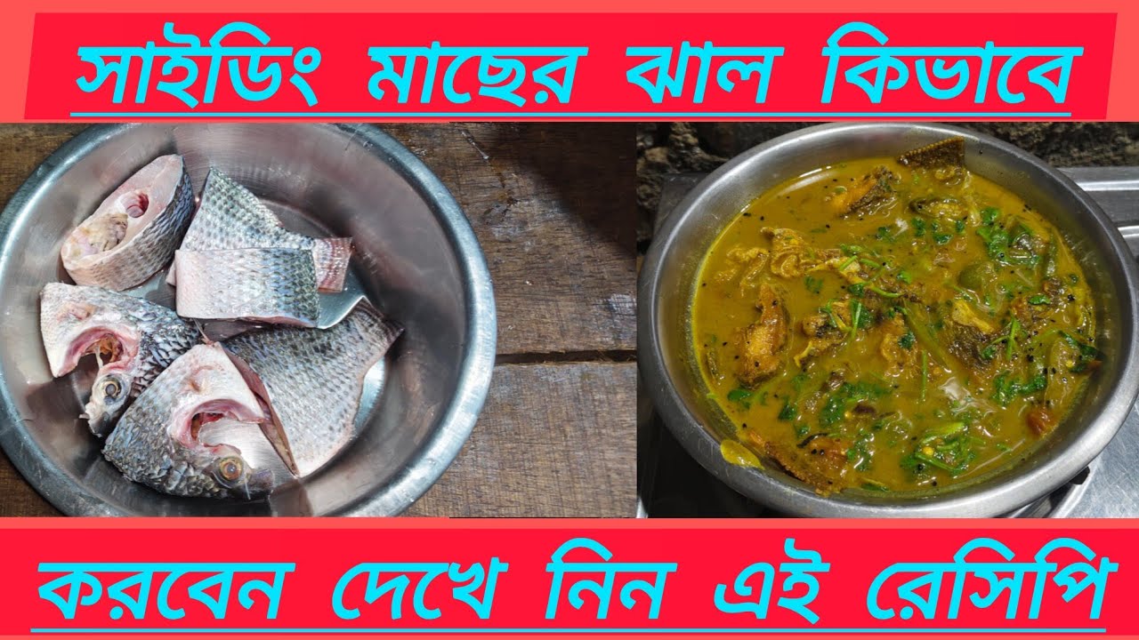 সাইপিং মাছের ঝাল 🥣কিভাবে করবেন দেখে নিন এই রেসিপি chatting macher jhol