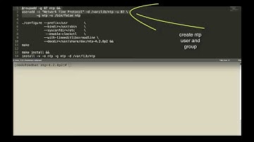 how to install ntp,ntp-4.2.8p2 in linux