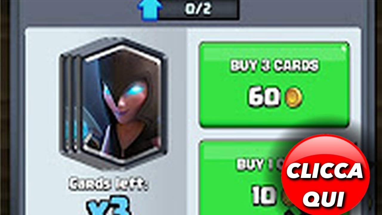BUG PER COMPRARE LE LEGGENDARIE A 10 DI ORO Clash Royale Nuovo Aggiornamento - ISCRIVITI E NON PERDERE I VIDEO OGNI GIORNO