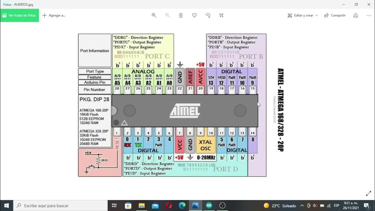 bitSet y bitClear - Arduino - YouTube