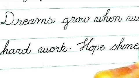 Most Beautiful Handwriting Ever ✨ | Satisfying Cursive Writing 💙 