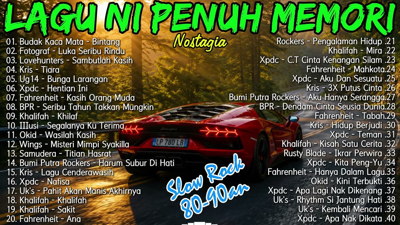 Lagu Jiwang Slow Rock Legend 80an Dan 90an