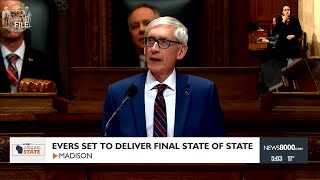 Evers Set to Deliver Final State of State