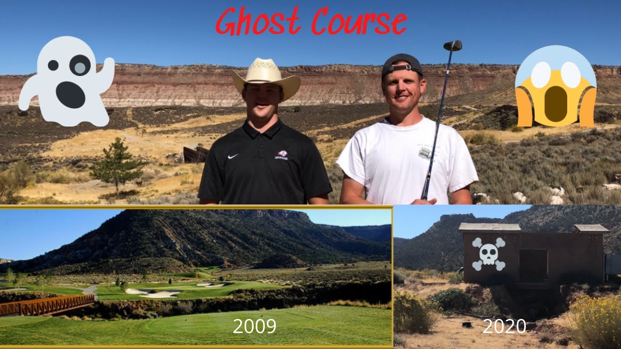 Golf on abandoned Ghost course