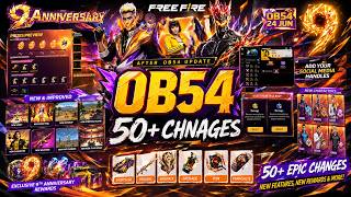 OB54 UPDATE 50+ CHANGES 🎂 9TH ANNI" UPDATE CHANGES ✅ EPIC FREE REWARDS 🥵 SOCAIL MEDIA PROFILE 💯 screenshot 4