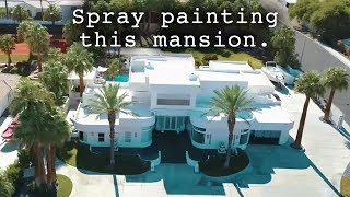 SPRAY PAINTING AN ENTIRE MANSION IN 2 MINUTES by zac alsop 47,042 views 6 years ago 6 minutes, 14 seconds