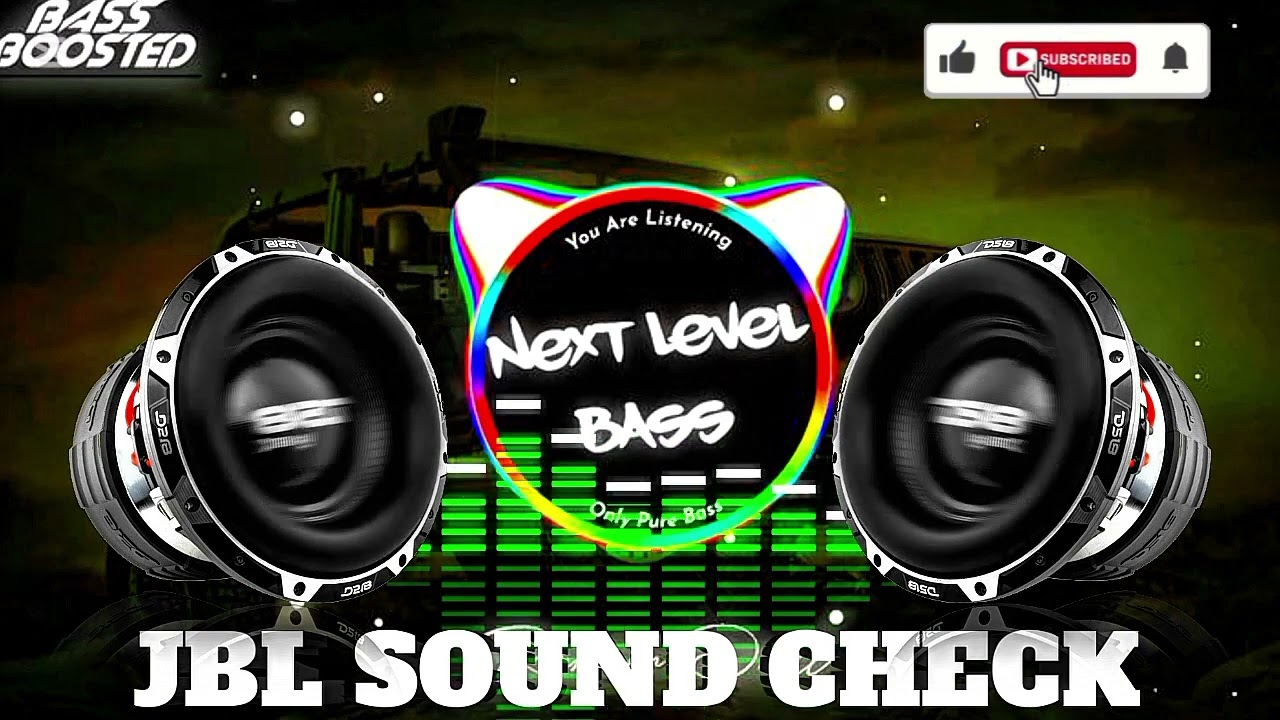 DJ-JBL BASS BOOSTED SPEAKER CHECK 80⚡