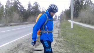 Опасная обочина Лесопаркового шоссе Тольятти