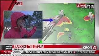 Storm brings thunder, lightning to Bay Area