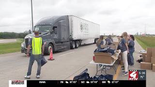 Truckers surprised with gifts for National Truck Driver Appreciation Week