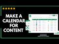 How to Use Google Sheets to Manage Your Social Media Content Schedule